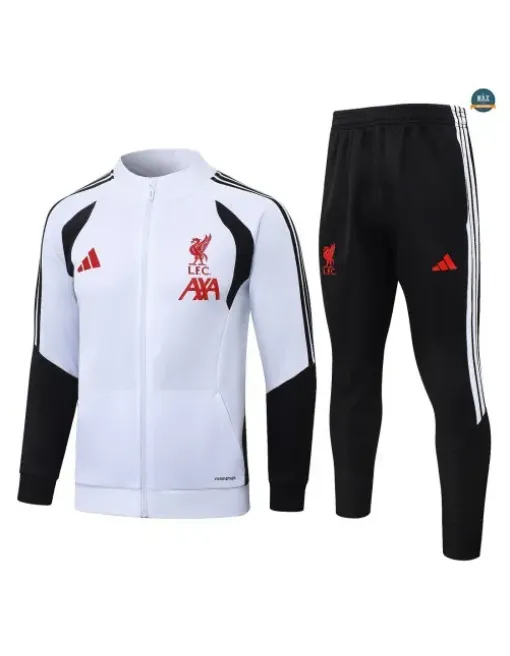 Jacket Tracksuit Kids Football Liverpool 2026/27 White