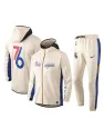 Tracksuit Philadelphia 76ers - Cream