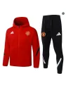 Jacket Tracksuit football hooded Manchester United 2026/27 Red