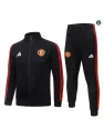 Jacket Tracksuit Football Manchester United 2026/27 Black/Ro