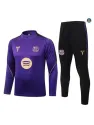 Tracksuit Kids Football Barcelona 2026/27 Purple