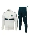 Jacket Tracksuit Kids Football Real Madrid 2026/27 White c