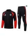 Jacket Tracksuit Football Manchester United 2026/27 Black/Rou